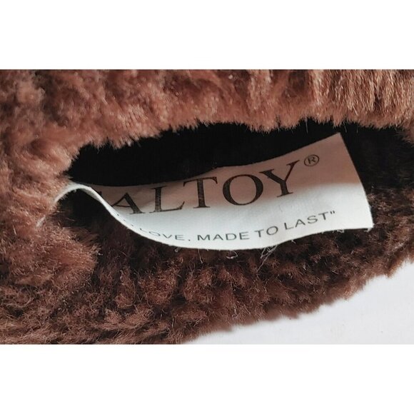 Caltoy Raccoon Plush Brown Hand Puppet Black  White Stuffed Animal Playtime - Picture 4 of 4